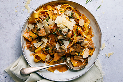 6 Creamy Wild Mushroom