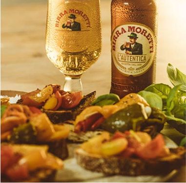 <span style="color: #fff;">トマトとパプリカのブルスケッタ</span>